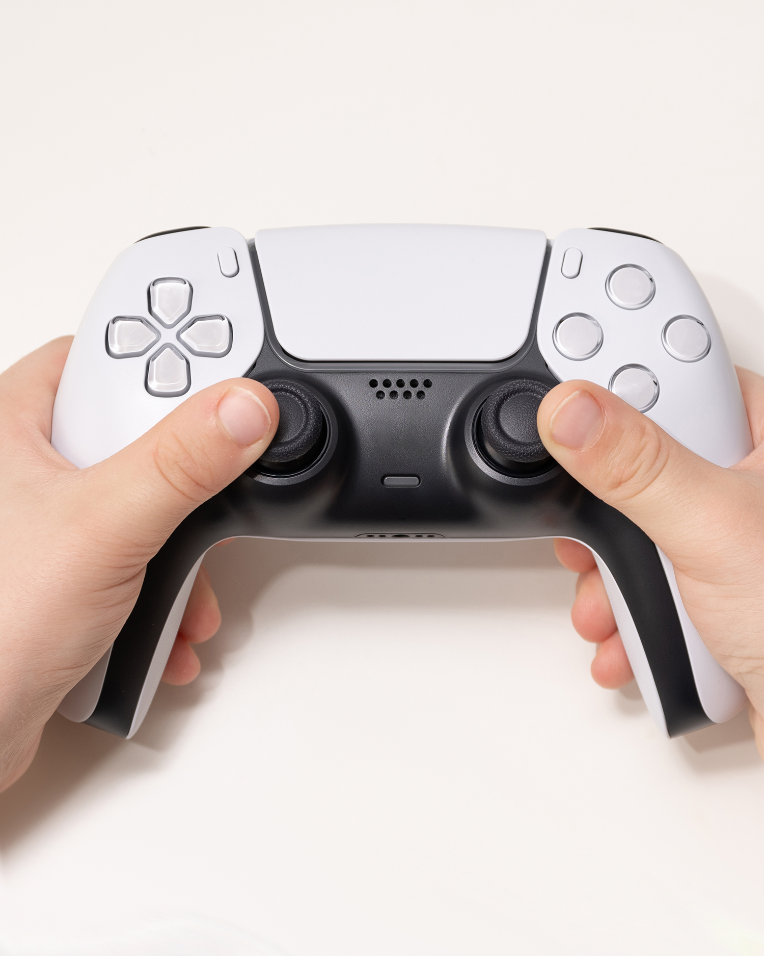 Demo product electronics gaming controller white