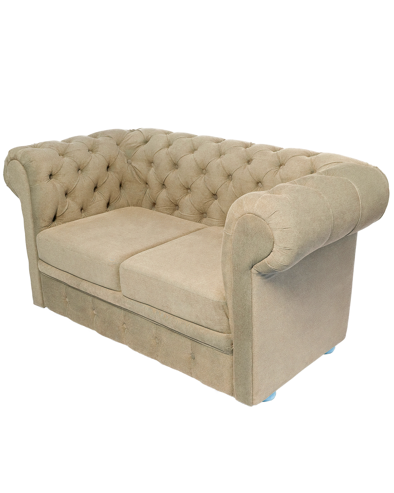 Demo-Artikel Möbel Vintage Sofa beige rabattiert versandkostenfrei