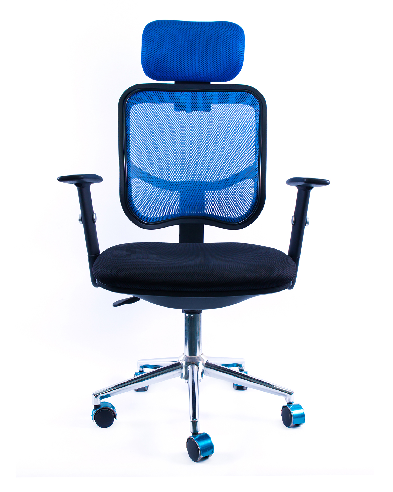 Demo product furniture office chair blue, modern cross selling